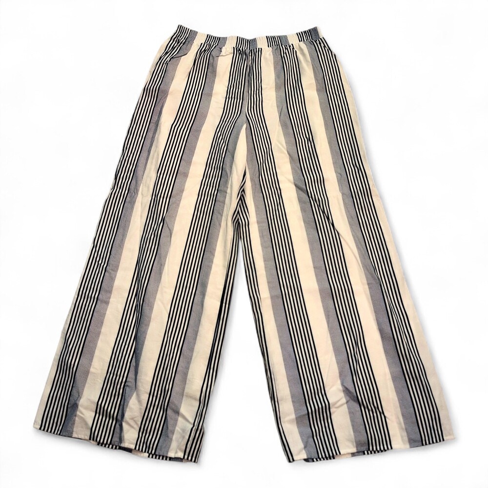 Sage the Label Striped Wide-Leg Pants ‎ Size L